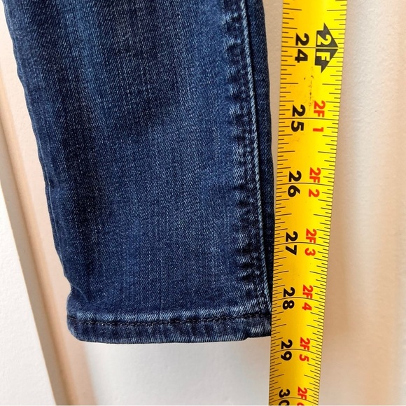 Express Legging Jeans Mid Rise Dark Wash Womens Size 4 R Low Rise Skinny - Picture 6 of 8